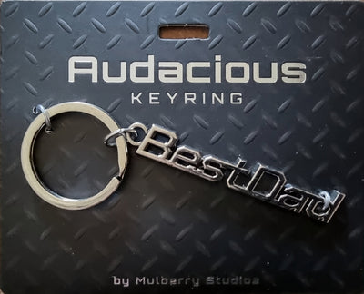 Best Dad Keychain