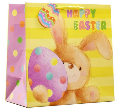 HAPPY EASTER Large GIFT BAG 32 X 17 X 32 CM H