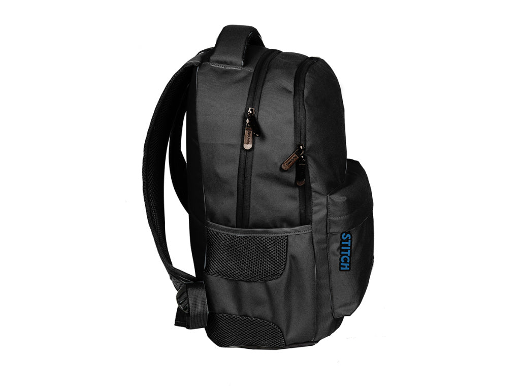 DISNEY Stitch Youth School Backpack 2 zip fit A4