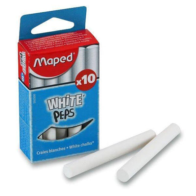 White Chalks X10 White Peps