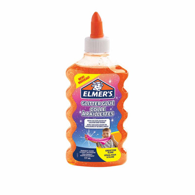 Elmers Glitter Glue - Orange