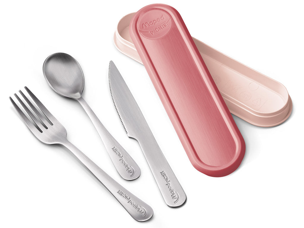 Cutlery Red Box (Fork, Knife, Teaspoon)