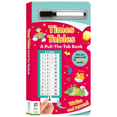 Wipe-Clean Learning Book Times Tables with Marker