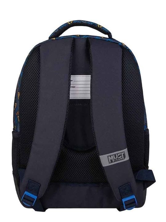 Jurassic More Teeth Elementary School Backpack 2 zip fit A4