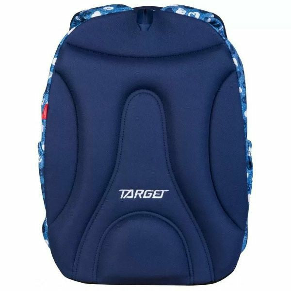 Backpack 2 In 1 Large 3 Zip Curved Jeans Hearts