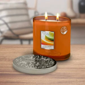 Heart & home candle - Amber Sunset neroli & sweet Amber