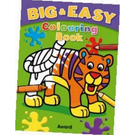 Big & Easy Colouring Book