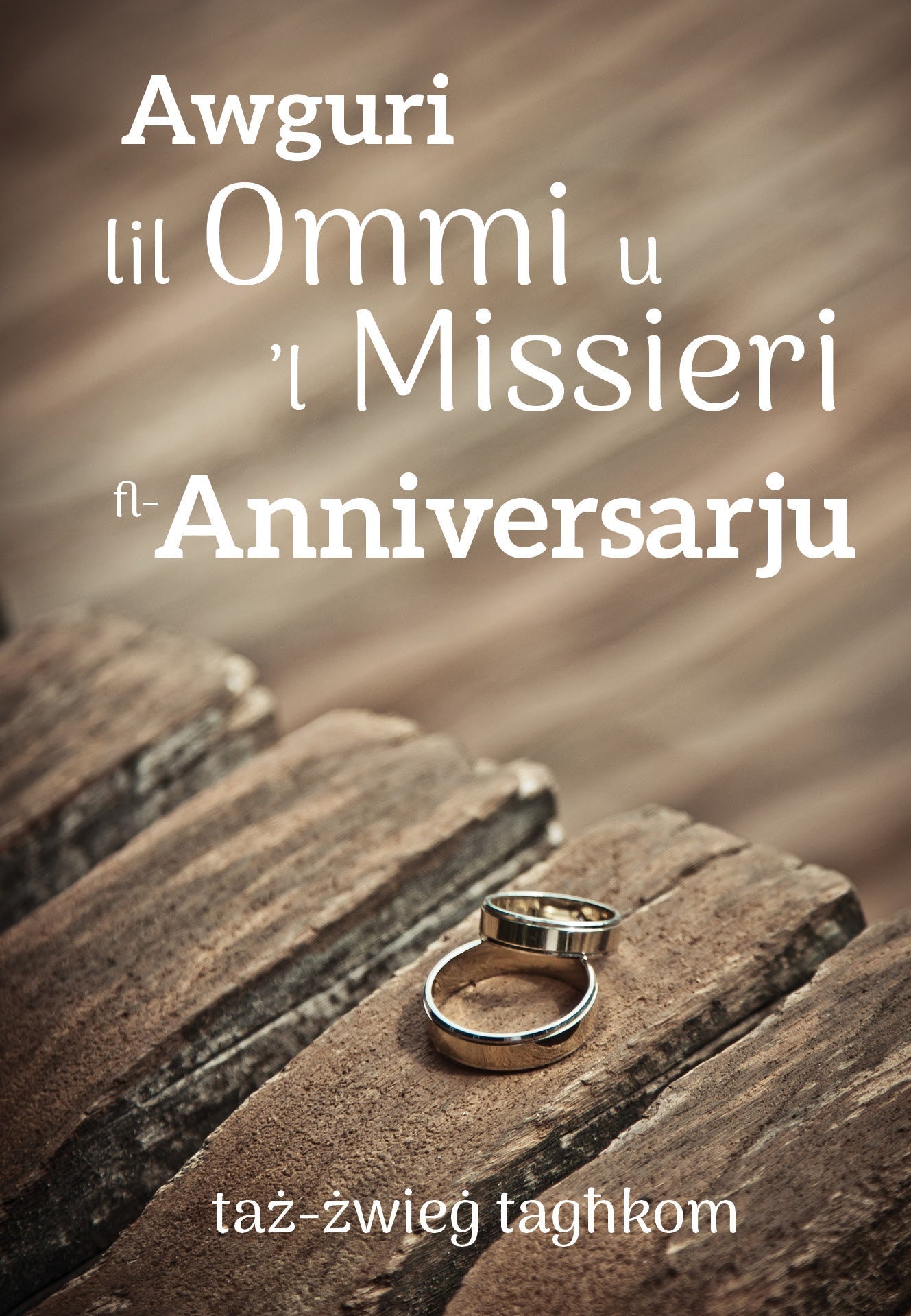 Awguri Lil Ommi U 'L Missieri Fl-Anniversarju