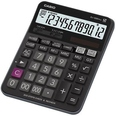 Casio Desktop Calculator 12 Digit Display With Large Keys