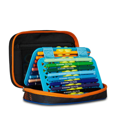 SEVEN OPTICAL SHADE BOY Filled pencil case