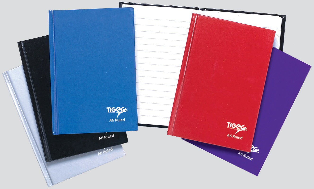 Note Book Hardback A6 Ruled