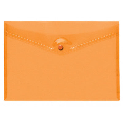 Orange Button Folder A4