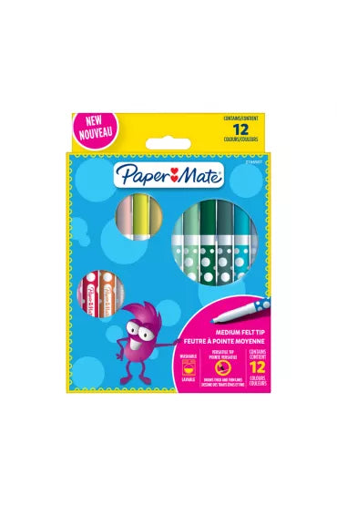 Paper Mate 12-Pack Felt Tip Pen Set