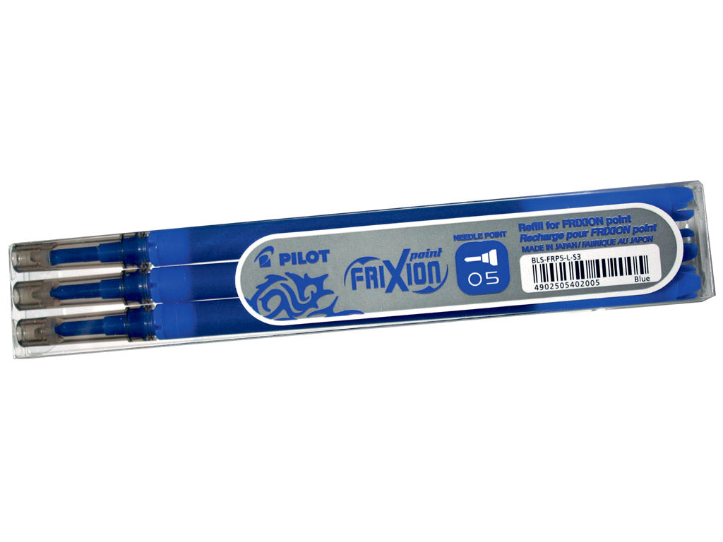 Frixion Refill 05 Blue Pkt X3 Refills