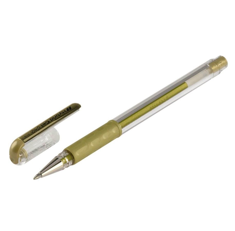 Roller Hybrid Gel Grip Pen - Gold
