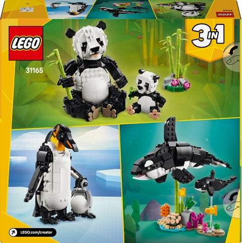 LEGO Creator 3-in-1 Wild Animals: Panda Family - 31165