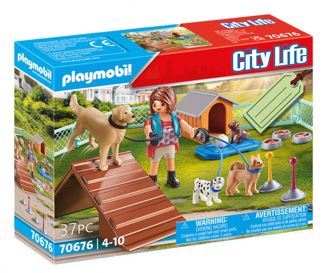 Playmobil Dog Trainer Gift Set - 70676