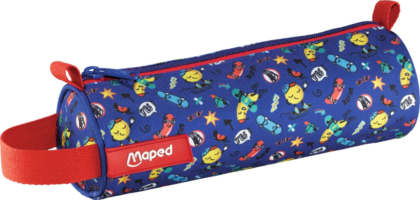 Maped Round pencil case SKATE