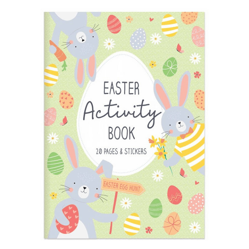 Easter Activity Book - 20 Pages & Stickers