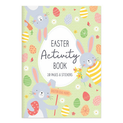 Easter Activity Book - 20 Pages & Stickers