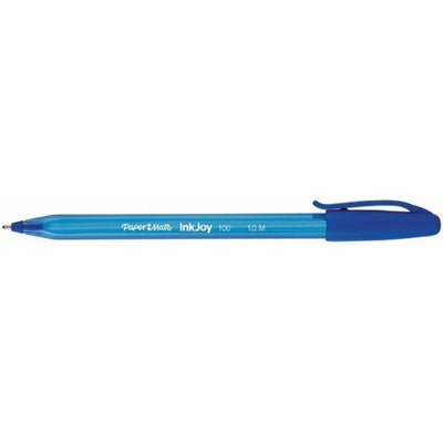 Paper Mate InkJoy 100 Capped Ballpoint Pen Medium Point Blue