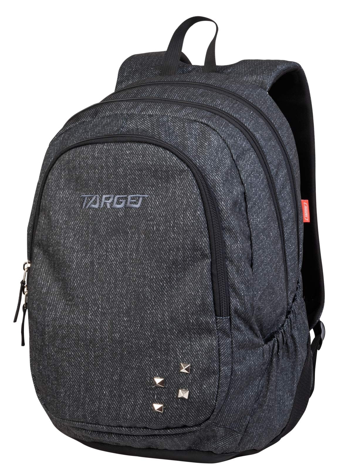 Backpack Duel Charcoal Denim 3 Zip Fit A4