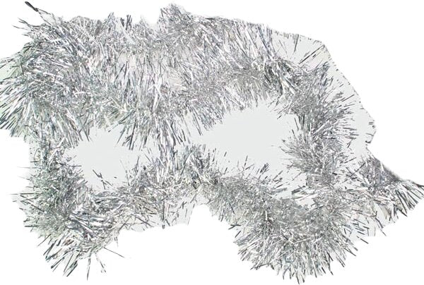 Silver Christmas Garland XL 200x10cm