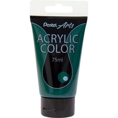 Acrylic Paint 75 Ml Tube Green Color