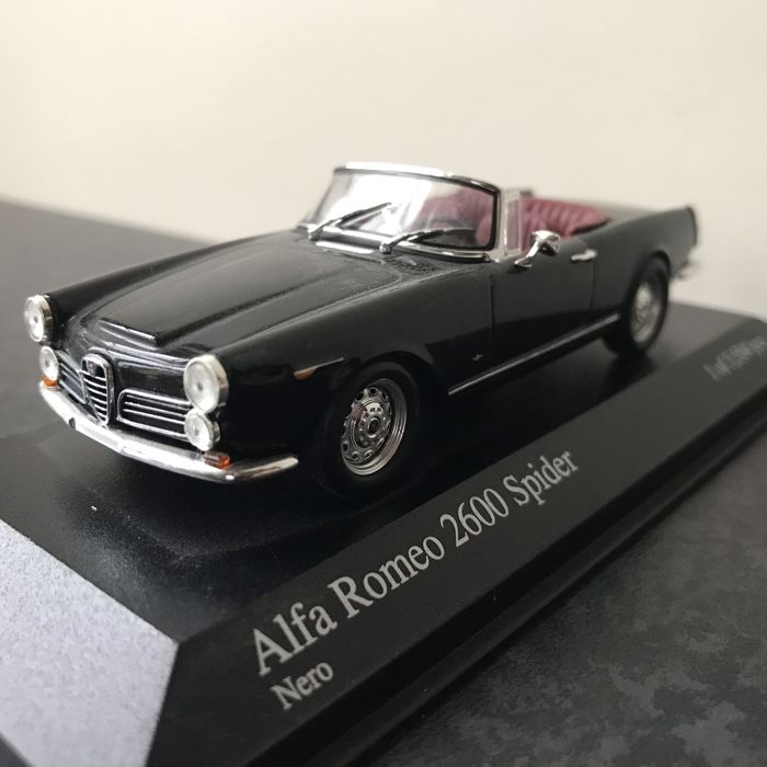 Alfa Romeo 2600 Spider 1964 Black 1:43