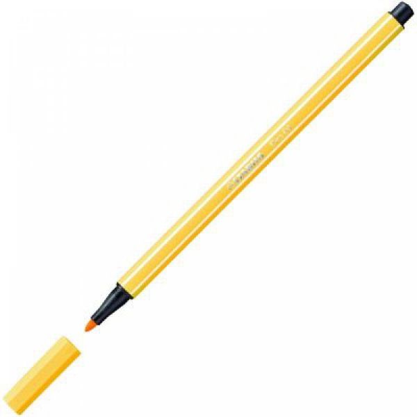 STABILO Pen Felt Tip Marker, Light Yellow