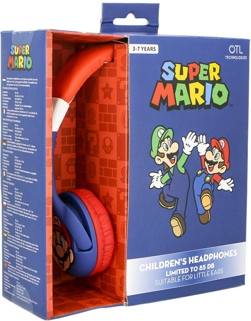 Super Mario Children Headphones For Little Ears