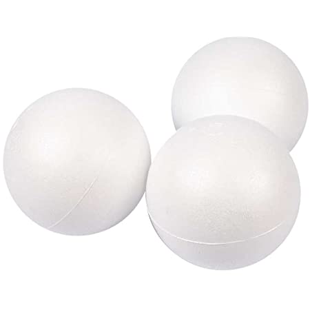 Polystyrene Balls 40Mm - 8Pcs
