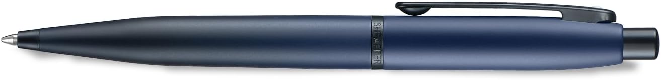 Sheaffer Ballpoint Pen Matt Blue with Black Trims