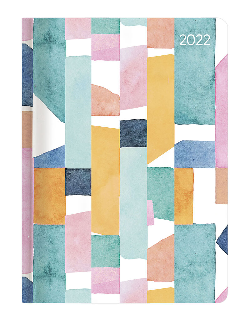 Diary Midi Aquarelle A5 One Week On 2 Pgs