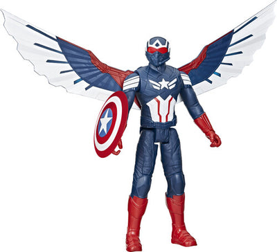 Marvel Studios Captain America Brave New World Titan Hero Series Deluxe Captain America
