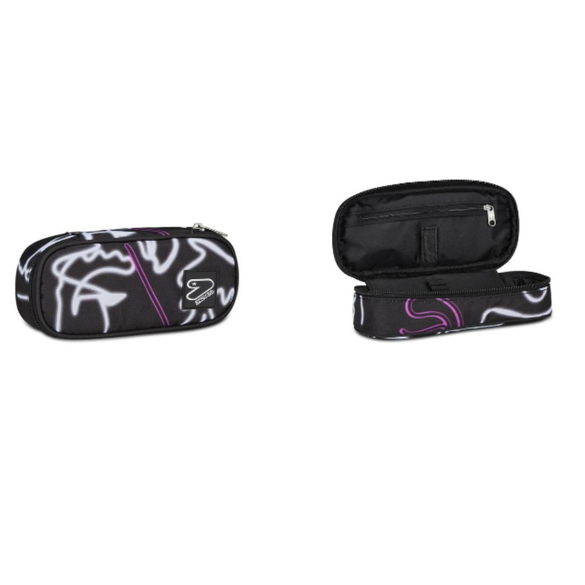 Seven - 1 Zip Oval Pencil Case