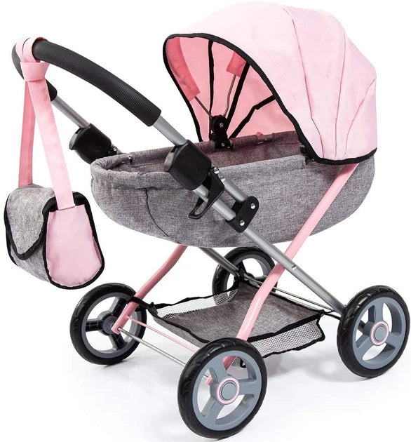 Bayer 4-in-1 Toy Baby Doll Pram Stroller Cosy Set