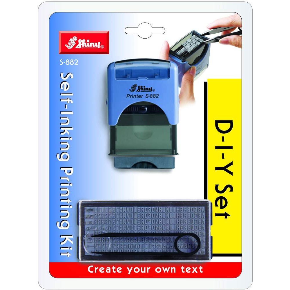 Self-Inking Printing Kit 14X38Mm S - 882