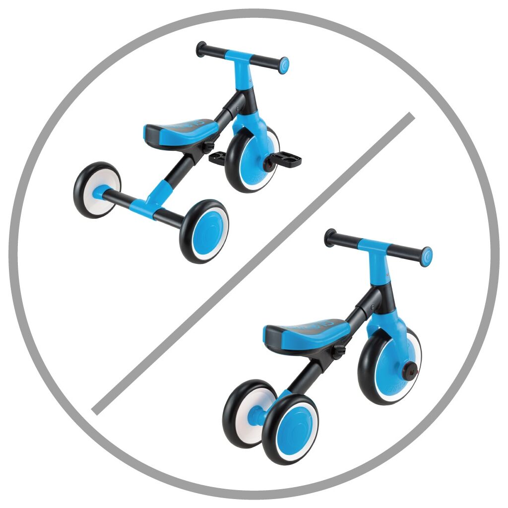 Globber Learning Trike 2in1 Sky Blue