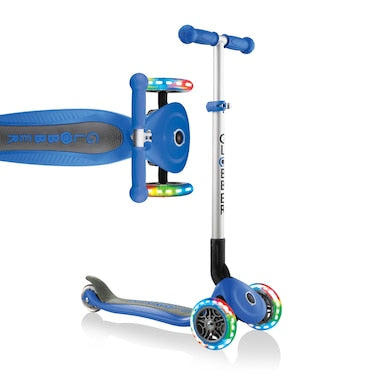 Globber Primo Foldable Light Wheels Dark Blue