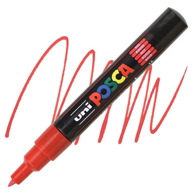 Acrylic Marker Posca Pc-1M Extra Fine Red
