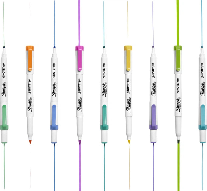 Sharpie S-Note Duo Double-Ended Markers, x16 markers