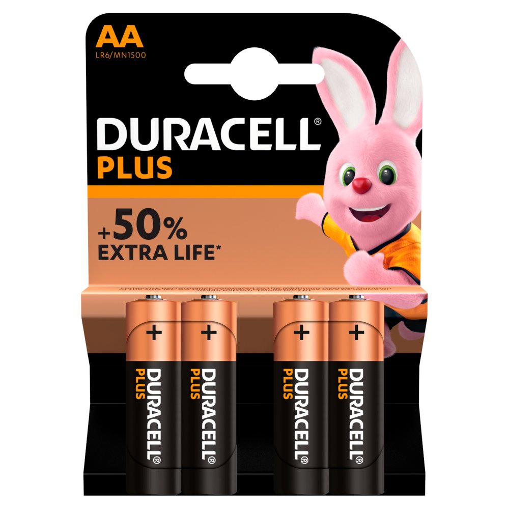 Duracell AA Pktx4