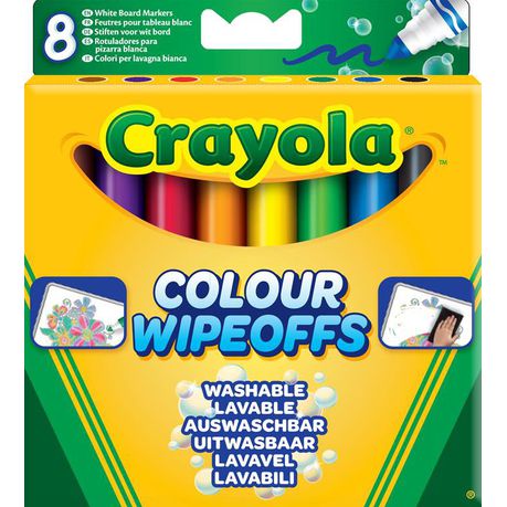 Crayola Whiteboard Markers x8 Colours