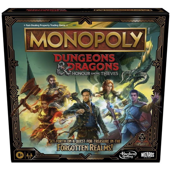 Monopoly Dungeons & Dragons Honor Among Thieves Monopoly