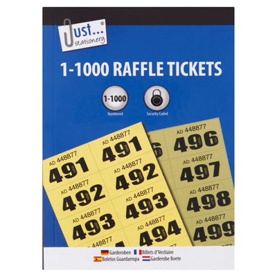 Cloakroom \ Raffle Tickets 1-1000