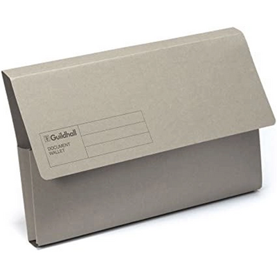 Document Wallet A4 Cardboard - Buff