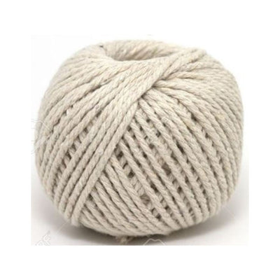 Fine Cotton White String - 60Grms