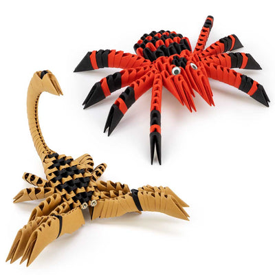 Origami 3D 2In1 Model Scorpion & Spider