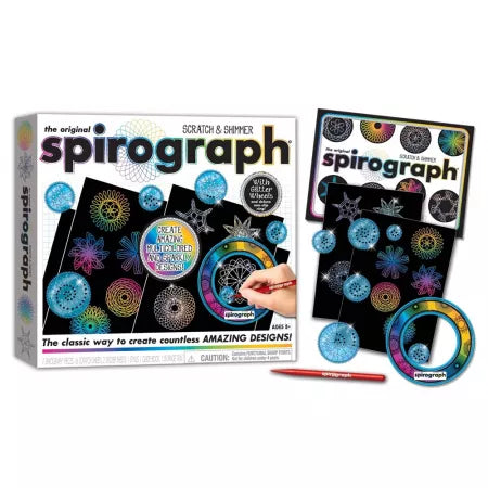 Spirograph Scratch & Shimmer Set